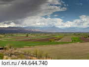 Khor Virap monastery in front of mount Ararat. Ararat mountain. beautiful landscape. Стоковое фото, фотограф Ольга Сейфутдинова / Фотобанк Лори