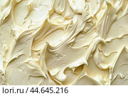 Highresolution image of a smooth and creamy texture in neutral tones. Стоковое AI-изображение, AI-художник Иван Рябоконь / Фотобанк Лори