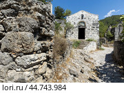 Турция. Фетхие. Развалины города-призрак Каякёй. Turkey. Fethiye. The ruins of the ghost town of Kayakey. (2024 год). Стоковое фото, фотограф Алексей Смышляев / Фотобанк Лори
