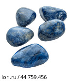 Isolated lapis lazuli gemstones on transparent background. Стоковое AI-изображение, AI-художник Иван Рябоконь / Фотобанк Лори