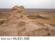 Ruins of ancient Ayaz-Kala Fortress (2022 год). Стоковое фото, фотограф Юлия Белоусова / Фотобанк Лори