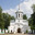 Троицкая церковь и ворота в стиле вятского барокко в городе Слободском, Кировская область (2013 год). Стоковое фото, фотограф Солодовникова Елена / Фотобанк Лори