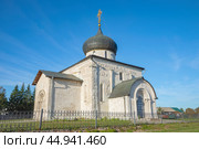 Старинный Георгиевский собор. Юрьев-Польский, Владимирская область. Стоковое фото, фотограф Анна Карасева / Фотобанк Лори