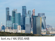 Москва-Сити. Стоковое фото, фотограф Алексей Стрельцов / Фотобанк Лори