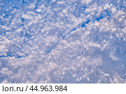 Background of winter ice and snow texture. Ice covered by frost naturl background. Стоковое фото, фотограф Сергей Пристяжнюк (Serg Zastavkin) / Фотобанк Лори