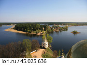 Нило-Столобенская пустынь. Мужской монастырь. Озеро Селигер (2008 год). Стоковое фото, фотограф Наталья Фаустова / Фотобанк Лори