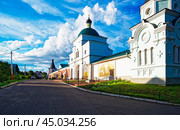 Церковь Кирилла Белозерского. Спасо-Преображенский мужской монастырь. Город Муром (2024 год). Редакционное фото, фотограф Макаров Алексей / Фотобанк Лори
