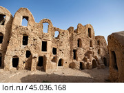 ksar Mgabla - traditional fortified granary created by the Berbers in 15th century. Стоковое фото, фотограф Яков Филимонов / Фотобанк Лори