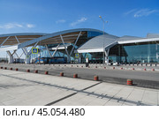 Platov International Airport in Rostov-on-Don, Russia (2021 год). Редакционное фото, фотограф Elena Odareeva / Фотобанк Лори