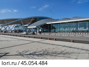 Platov International Airport in Rostov-on-Don, Russia (2021 год). Редакционное фото, фотограф Elena Odareeva / Фотобанк Лори
