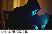 Hacker at the computer. Стоковое AI-видео, аниматор RamA / Фотобанк Лори