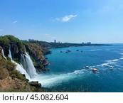 Дюденский водопад (2024 год). Стоковое фото, фотограф Регина Хафизова / Фотобанк Лори