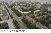Тула, городской пейзаж (2020 год). Стоковое видео, видеограф Максим Бойков / Фотобанк Лори