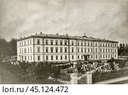 Пензенская средняя школа имени Виссариона Белинского. Стоковое фото, фотограф Retro / Фотобанк Лори