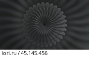 Black flower looping animation on dark background. Стоковое видео, видеограф Данил Руденко / Фотобанк Лори