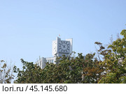 Building of the Belarusian watch factory Luch (2024 год). Редакционное фото, фотограф Vadzim Yakubovich / Фотобанк Лори