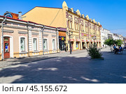 Пешеходная улица Урицкого. Город  Иркутск (2024 год). Редакционное фото, фотограф Александр Тараканов / Фотобанк Лори