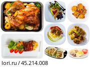 Set of dishes from fowl. Стоковое фото, фотограф Яков Филимонов / Фотобанк Лори