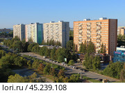 Автозаводский район города Тольятти. Редакционное фото, фотограф Иван Дуплик / Фотобанк Лори