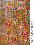 Carpet from Bukhara, Uzbekistan. Стоковое фото, фотограф Знаменский Олег / Фотобанк Лори