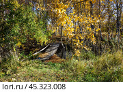 Хакасия, горная гряда Сундуки, Белый Июс (2019 год). Редакционное фото, фотограф Александр Галинский / Фотобанк Лори