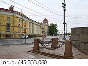Санкт-Петербург. Бывшее здание Северного пакгауза Биржи (2023 год). Стоковое фото, фотограф Александр Тараканов / Фотобанк Лори