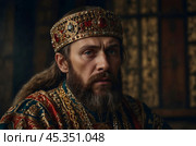 King Herod is in his palace. Bible stories. Стоковое AI-изображение, AI-художник Александр Поташев / Фотобанк Лори