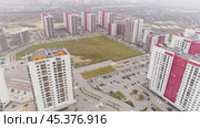 Новостройка. Стоковое видео, видеограф Владимир Абраменко / Фотобанк Лори