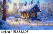 AI анимация .Хижина,AI animation .Hut. Стоковое AI-видео, аниматор Миронов Павел / Фотобанк Лори
