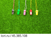 Referee Whistle. Стоковое фото, фотограф Сергей Толмачёв / Фотобанк Лори