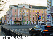 Городской пейзаж. Утро. Тверь. Редакционное фото, фотограф Владимир Шибаев / Фотобанк Лори