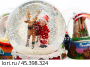 Christmas snow globe. Стоковое фото, фотограф Сергей Толмачёв / Фотобанк Лори