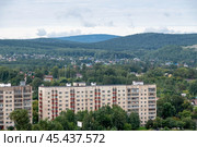 Нижний Тагил.  Вид на город с вершины Лисьей горы (2024 год). Редакционное фото, фотограф Pukhov K / Фотобанк Лори