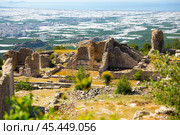 Ruins of the ancient Lycian city of Rhodiapolis. Стоковое фото, фотограф Яков Филимонов / Фотобанк Лори