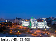 Казань. Дворец Земледельцев (2023 год). Редакционное фото, фотограф Литвяк Игорь / Фотобанк Лори