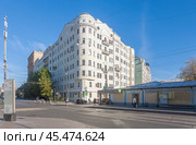 Бывший доходный дом М. И. Бабанина. Климентовский переулок, д. 6 Новокузнецкая, Москва. Редакционное фото, фотограф Владимир Чинин / Фотобанк Лори
