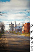 Дорога к церкви. Стоковое фото, фотограф Анна Каменева / Фотобанк Лори