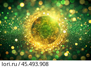 Зеленый блестящий фон - оттенки для Дня Святого Патрика. green shiny background - shades for St. Patrick's Day. Стоковое AI-изображение, AI-художник Artykris99 / Фотобанк Лори