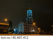 Церковь Владимирской иконы Божией Матери в Мытищах (2024 год). Стоковое фото, фотограф MК / Фотобанк Лори