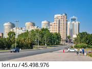 Высотные здания в центре Екатеринбурга (2016 год). Стоковое фото, фотограф Александр Тараканов / Фотобанк Лори
