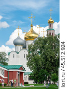 Новодевичий монастырь, Москва. Соборный храм Смоленской иконы Божией Матери. (2024 год). Стоковое фото, фотограф Лариса Гордеева / Фотобанк Лори