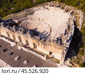 Odeon and bouleuterion at Kibyra. Стоковое фото, фотограф Яков Филимонов / Фотобанк Лори