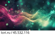 Abstract background green and pink shades. Video design and background for banners. Стоковое AI-видео, аниматор Ирина Ручушкина / Фотобанк Лори