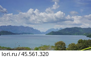 Cheow Lan Lake in southern Thailand (2020 год). Стоковое видео, видеограф Михаил Коханчиков / Фотобанк Лори