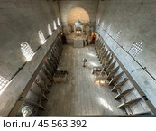 Church in the monastery of the sisters of Bethlehem of the Assumption of Mary and of Saint Bruno. Редакционное фото, фотограф Irina Opachevsky / Фотобанк Лори