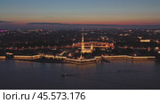 Peter and Paul Fortress in Saint-Petersburg Russia (2019 год). Стоковое видео, видеограф Михаил Коханчиков / Фотобанк Лори