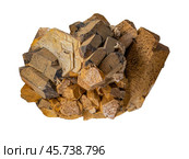 Orthoclase is an important tectosilicate mineral which forms igneous rock. Стоковое фото, фотограф Константин Григорьев / Фотобанк Лори
