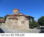 Nesebar, Bulgaria. August 01, 2024.The Church of St. John the Baptist. Редакционное фото, фотограф Мария Фетисова / Фотобанк Лори