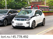BMW i3. Редакционное фото, фотограф Art Konovalov / Фотобанк Лори