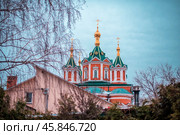 Успе́нский Бру́сенский монастырь — женский монастырь Коломенской епархии Русской православной церкви на территории Коломенского кремля в Коломне. Стоковое фото, фотограф Оксана / Фотобанк Лори
